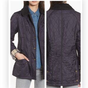 NWT Barbour Beadnell Polarquilt Navy $295